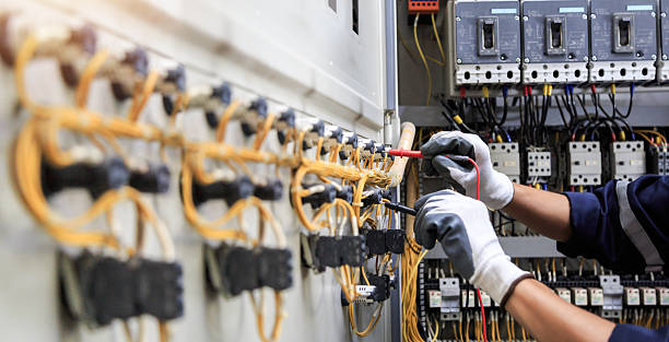 Professional Electrician technician working in Elmsford, NY